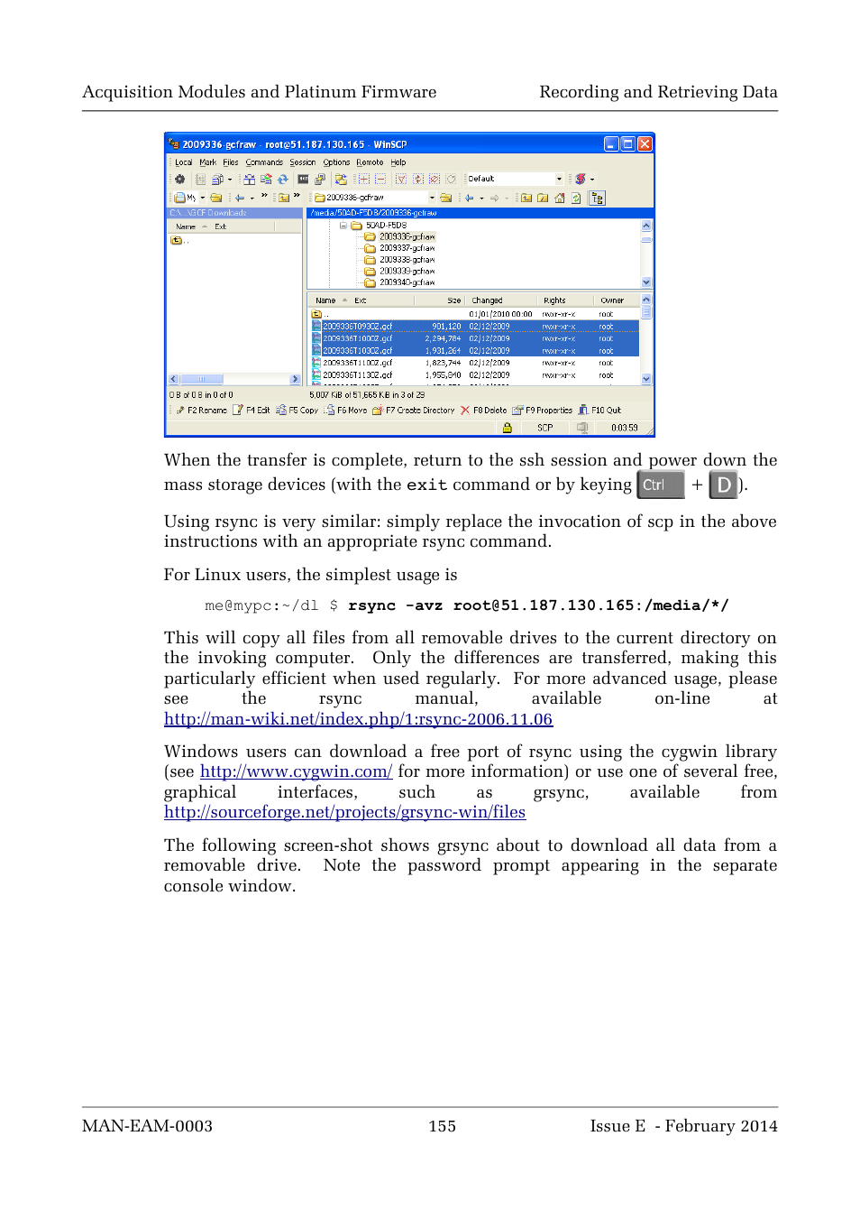 Guralp Systems CMG-DCM build <10,000 User Manual | Page 155 / 288