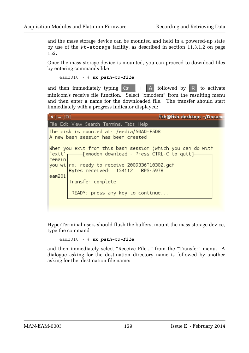 Guralp Systems CMG-DCM build <10,000 User Manual | Page 159 / 288