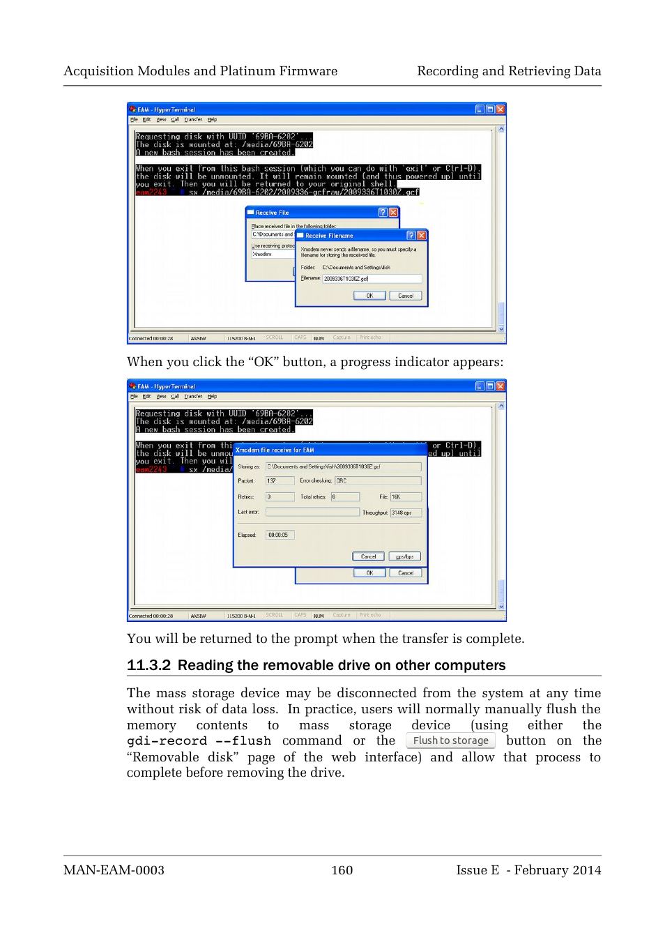 Guralp Systems CMG-DCM build <10,000 User Manual | Page 160 / 288