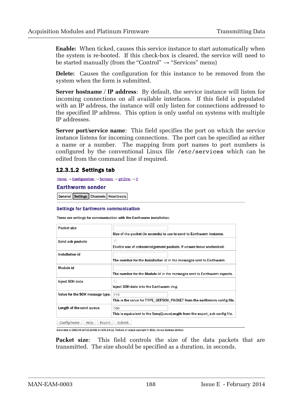 Guralp Systems CMG-DCM build <10,000 User Manual | Page 188 / 288
