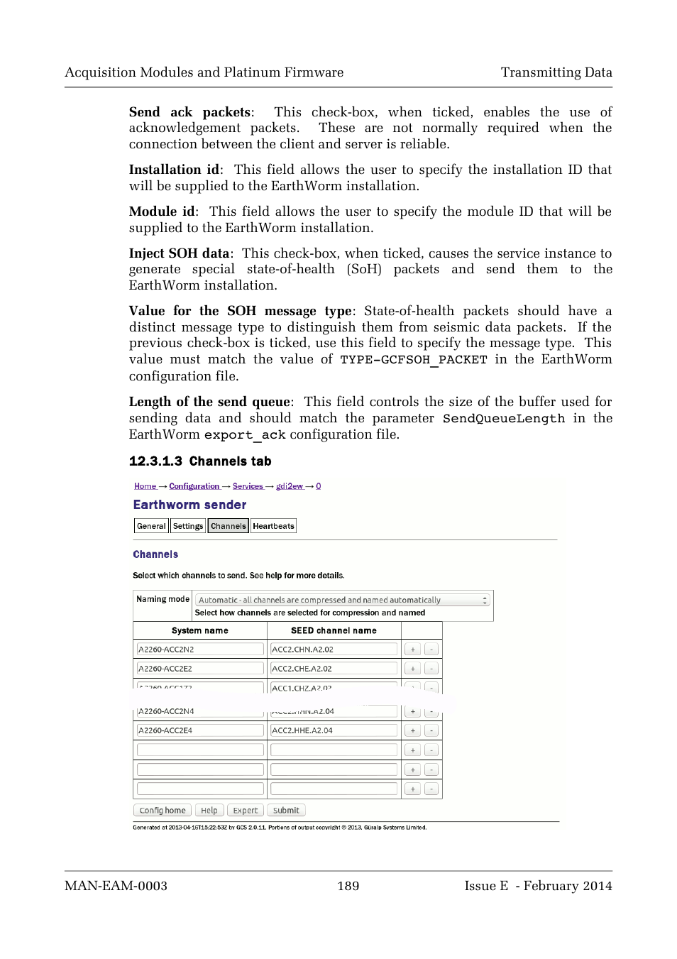 Guralp Systems CMG-DCM build <10,000 User Manual | Page 189 / 288