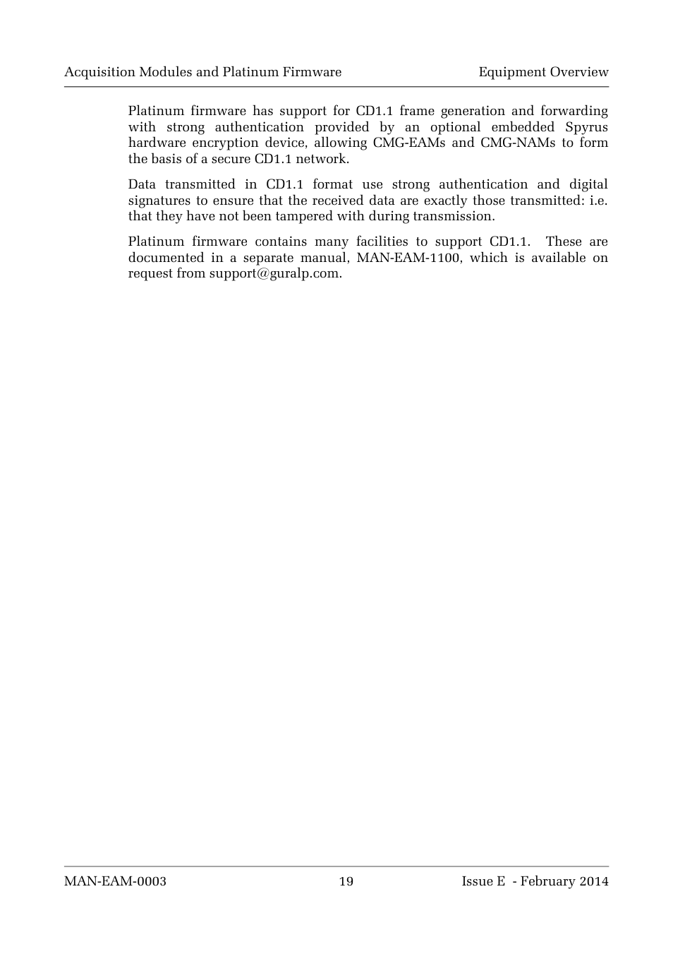 Guralp Systems CMG-DCM build <10,000 User Manual | Page 19 / 288