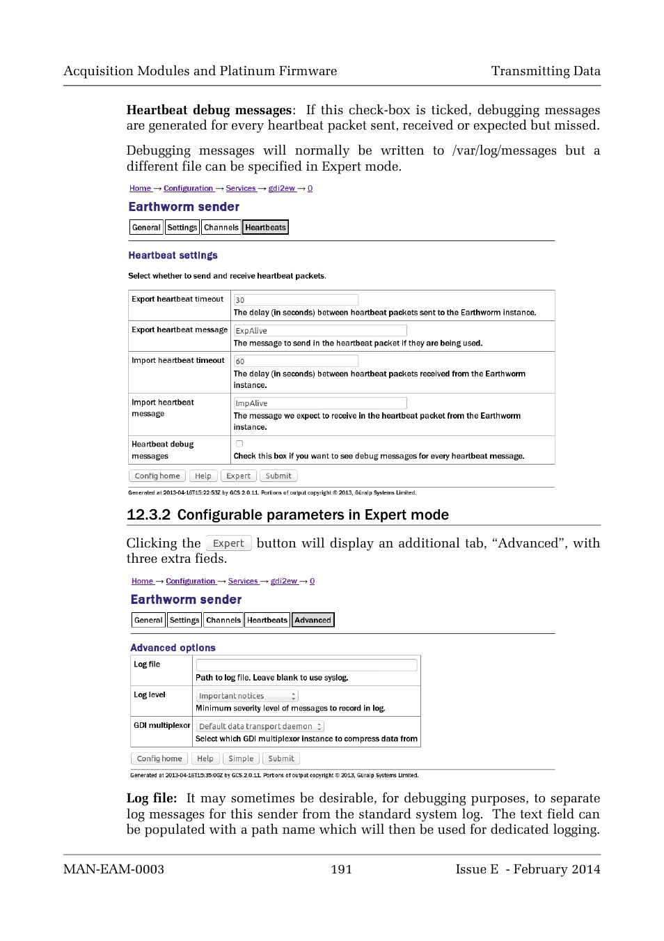 Guralp Systems CMG-DCM build <10,000 User Manual | Page 191 / 288