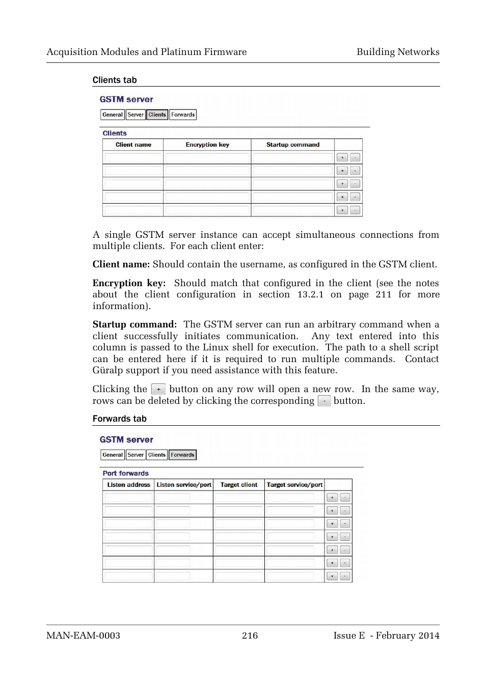 Guralp Systems CMG-DCM build <10,000 User Manual | Page 216 / 288