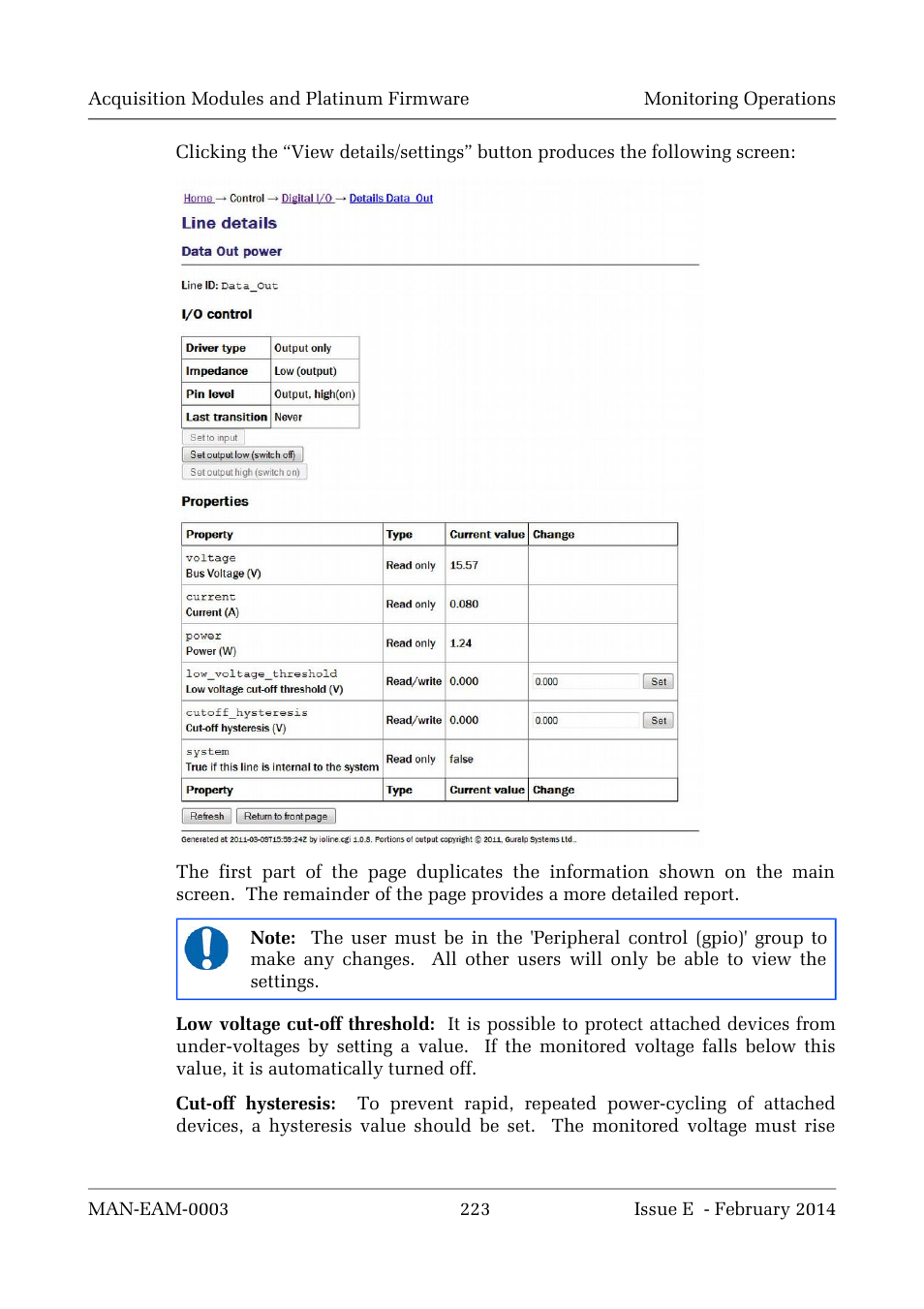 Guralp Systems CMG-DCM build <10,000 User Manual | Page 223 / 288