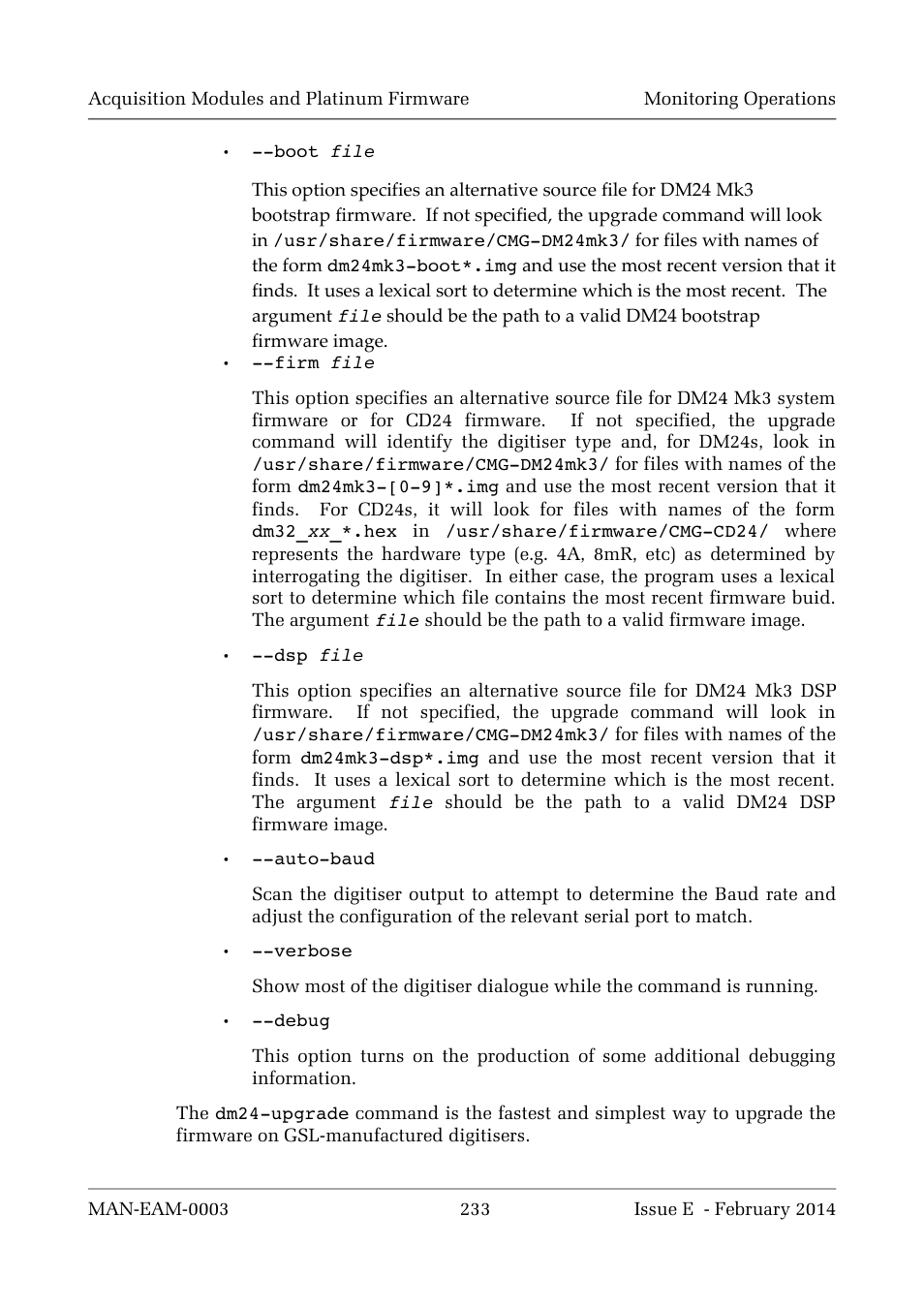 Guralp Systems CMG-DCM build <10,000 User Manual | Page 233 / 288