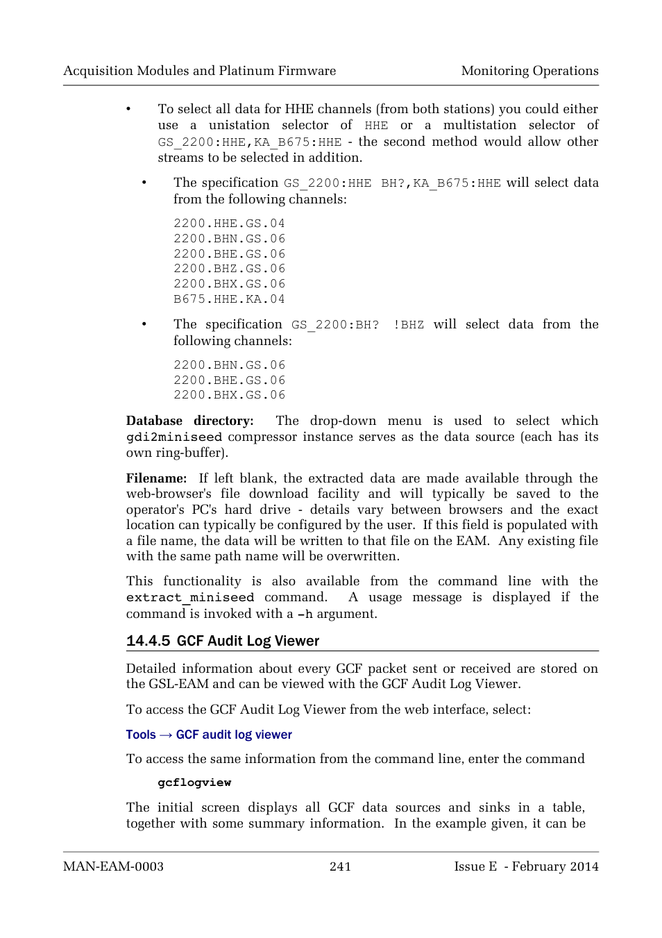 Guralp Systems CMG-DCM build <10,000 User Manual | Page 241 / 288
