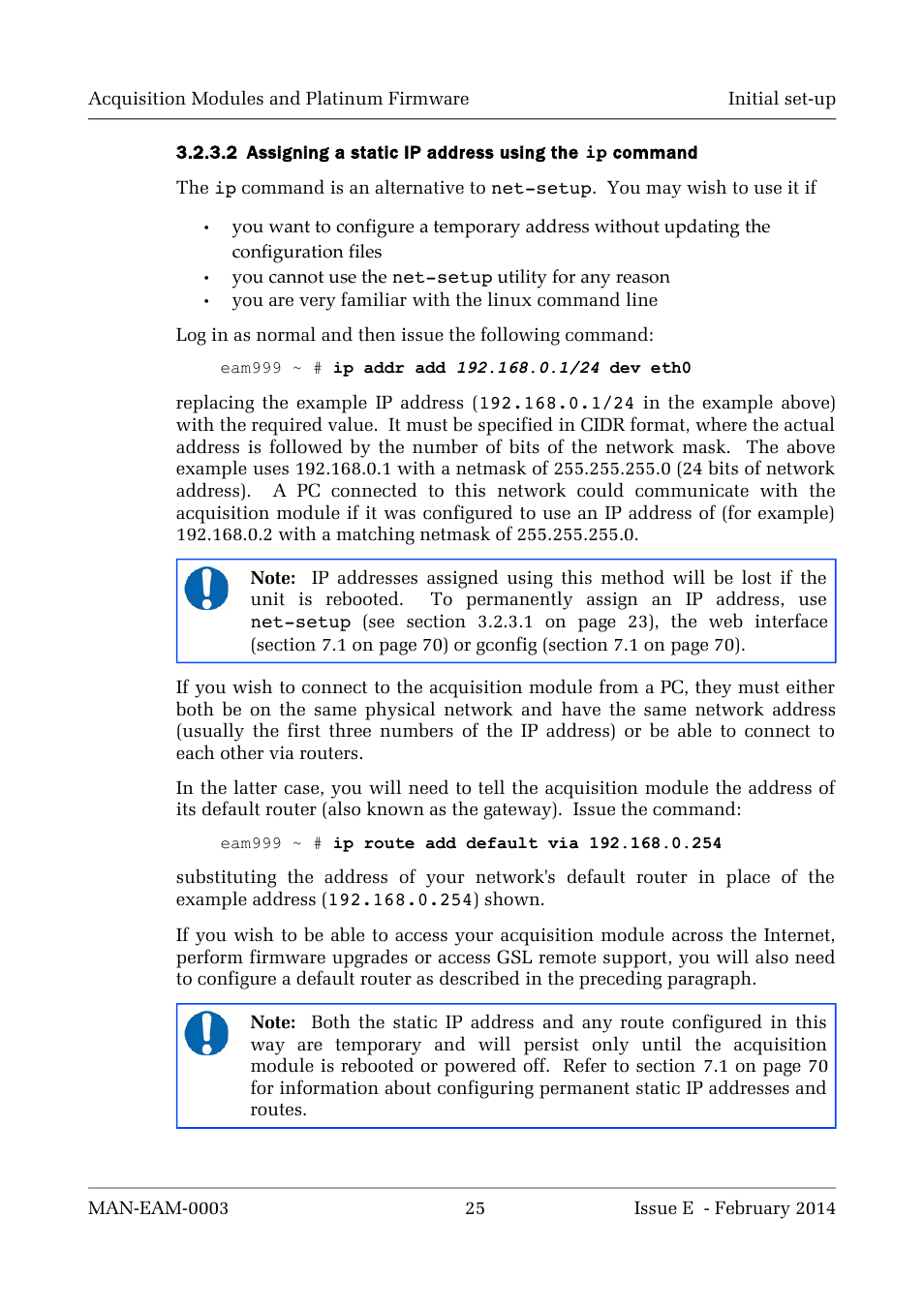 Guralp Systems CMG-DCM build <10,000 User Manual | Page 25 / 288