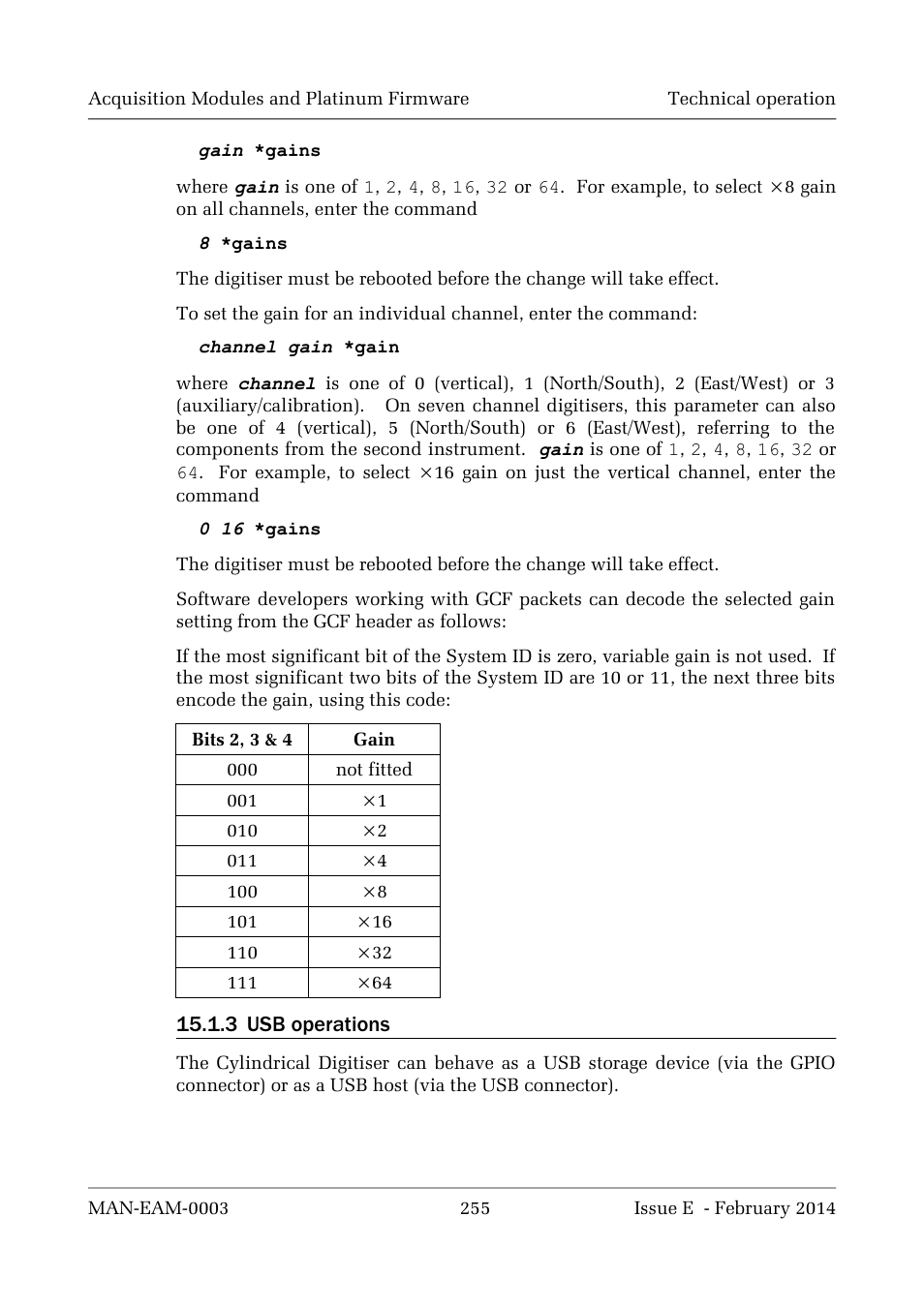 Guralp Systems CMG-DCM build <10,000 User Manual | Page 255 / 288