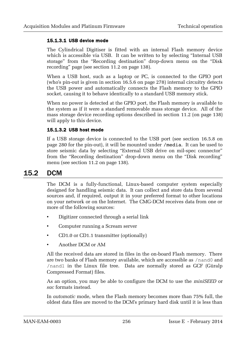 2 dcm | Guralp Systems CMG-DCM build <10,000 User Manual | Page 256 / 288