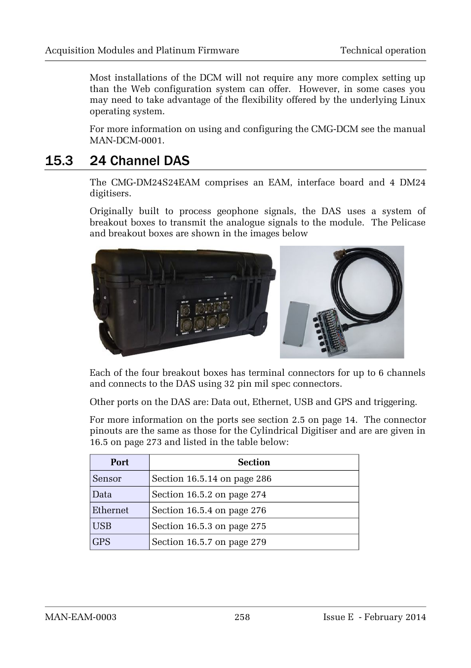 3 24 channel das | Guralp Systems CMG-DCM build <10,000 User Manual | Page 258 / 288