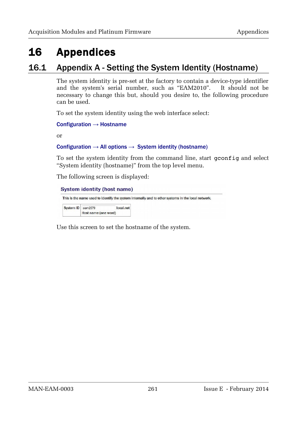 16 appendices | Guralp Systems CMG-DCM build <10,000 User Manual | Page 261 / 288