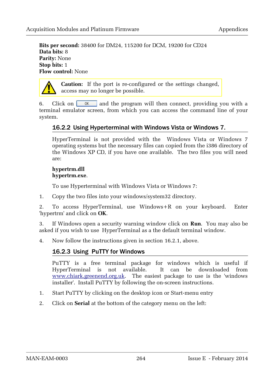 Guralp Systems CMG-DCM build <10,000 User Manual | Page 264 / 288