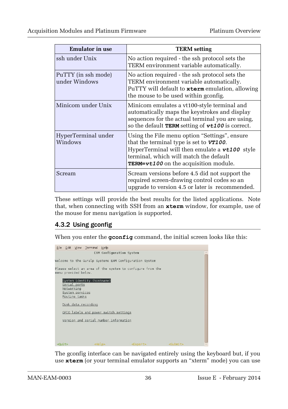 Guralp Systems CMG-DCM build <10,000 User Manual | Page 36 / 288