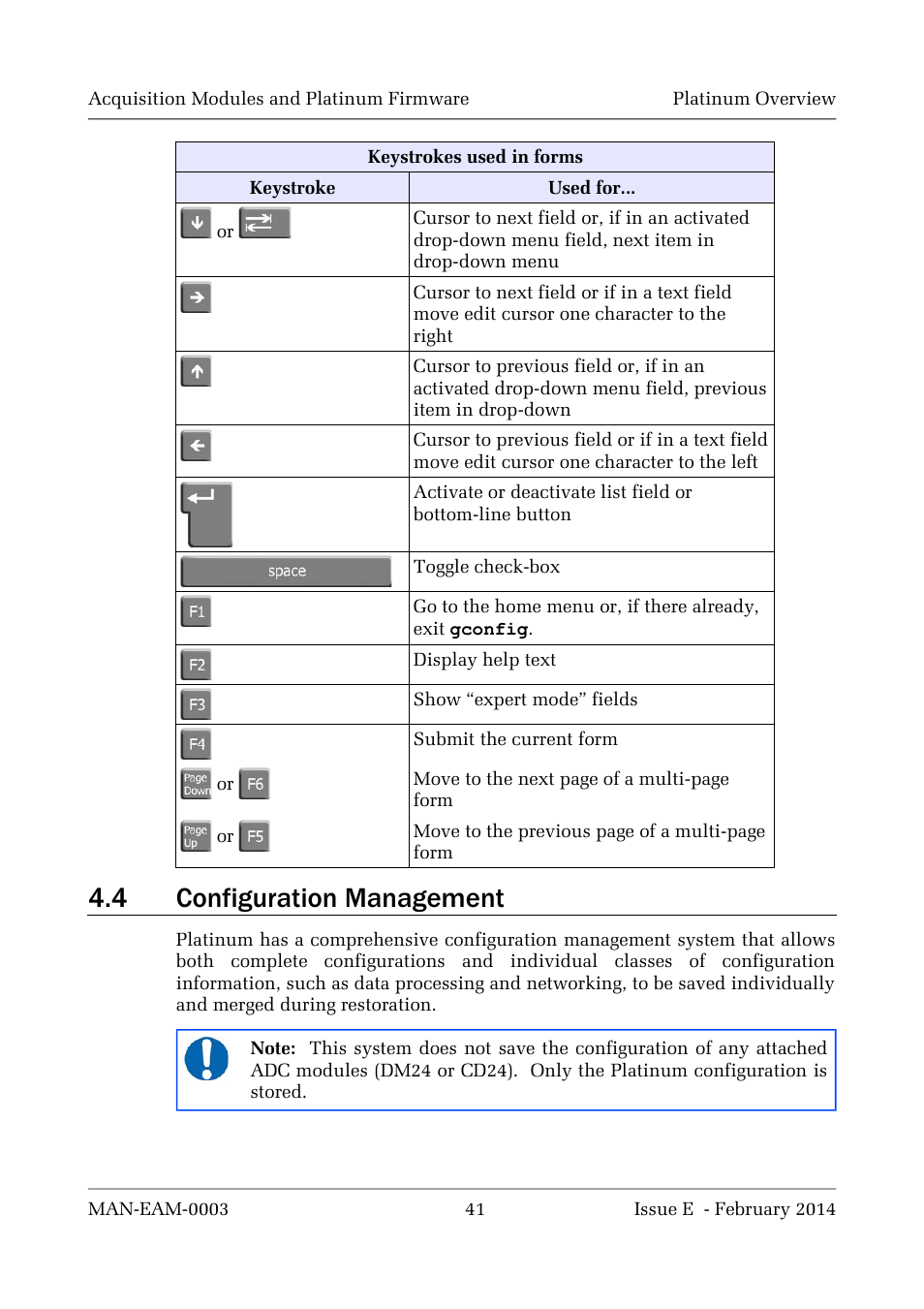 4 configuration management | Guralp Systems CMG-DCM build <10,000 User Manual | Page 41 / 288