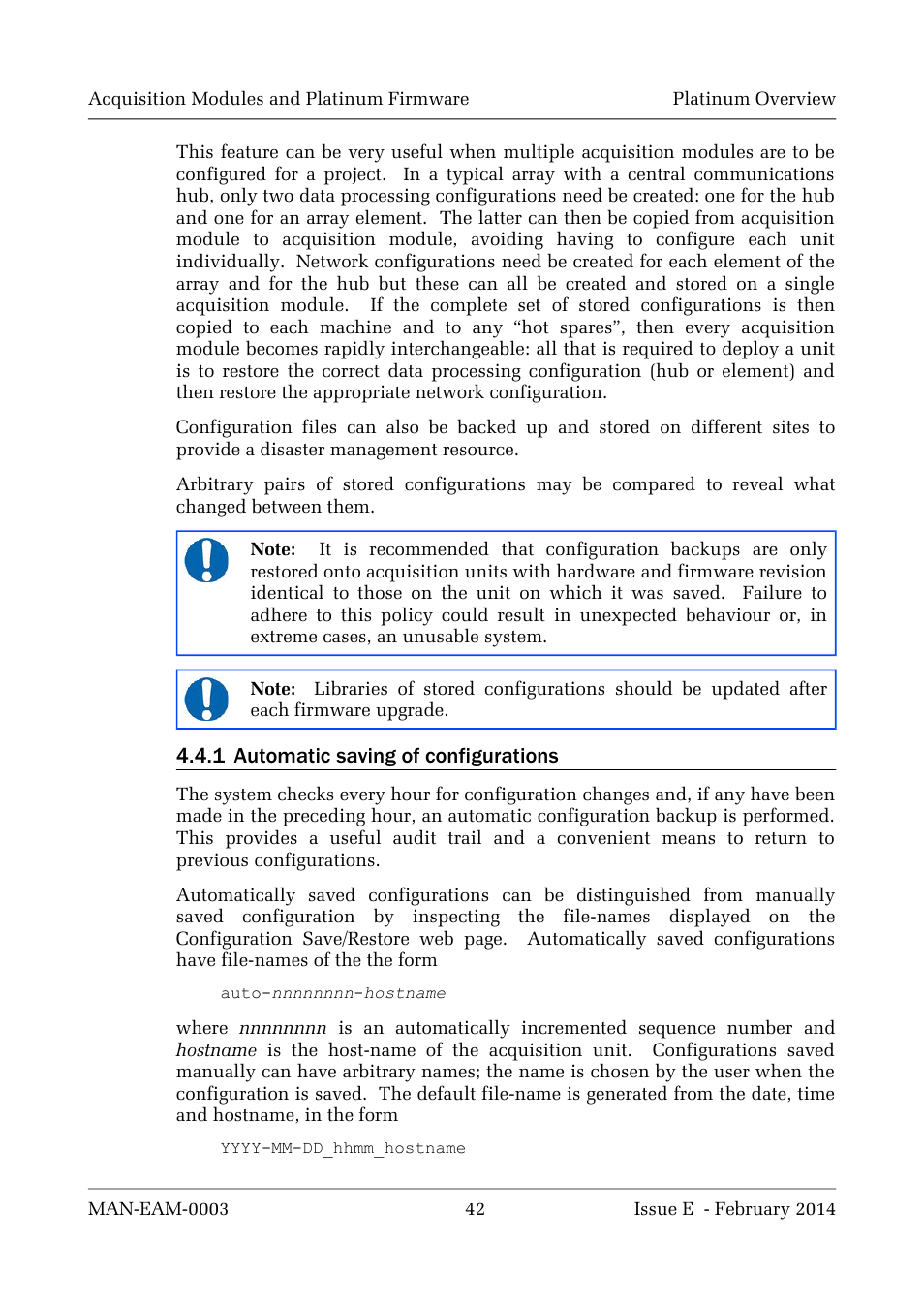Guralp Systems CMG-DCM build <10,000 User Manual | Page 42 / 288