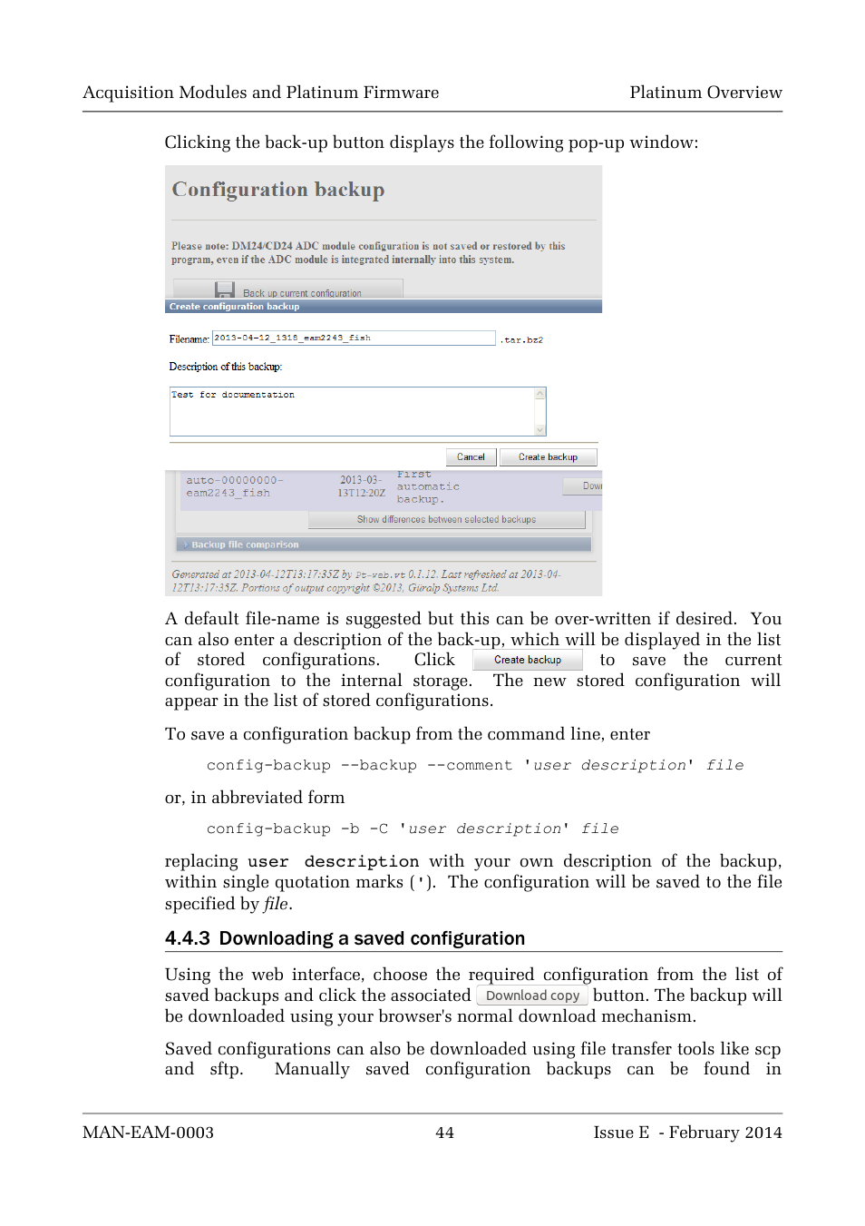Guralp Systems CMG-DCM build <10,000 User Manual | Page 44 / 288