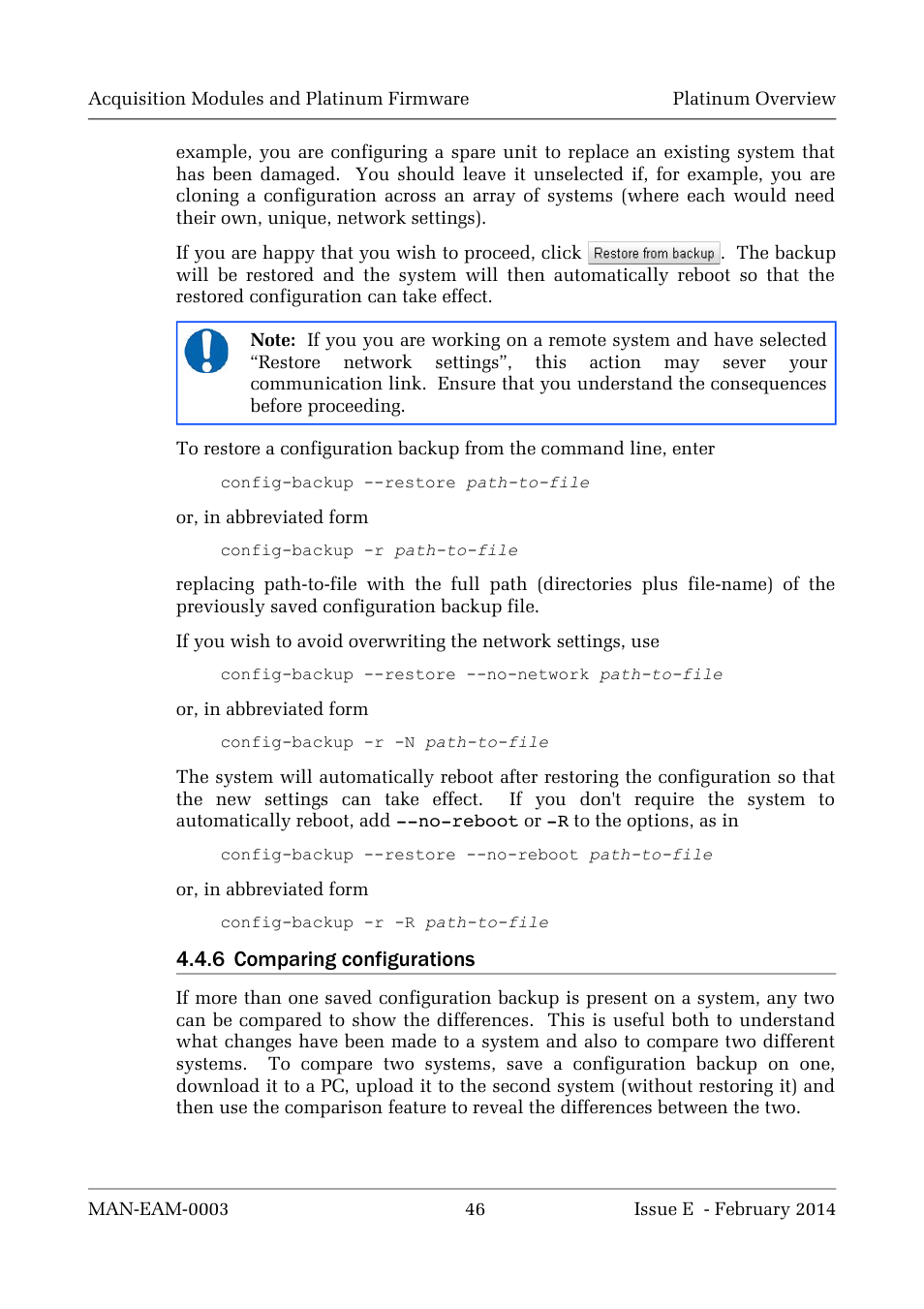 Guralp Systems CMG-DCM build <10,000 User Manual | Page 46 / 288