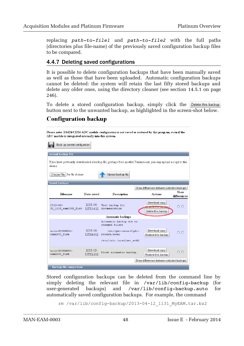 Guralp Systems CMG-DCM build <10,000 User Manual | Page 48 / 288