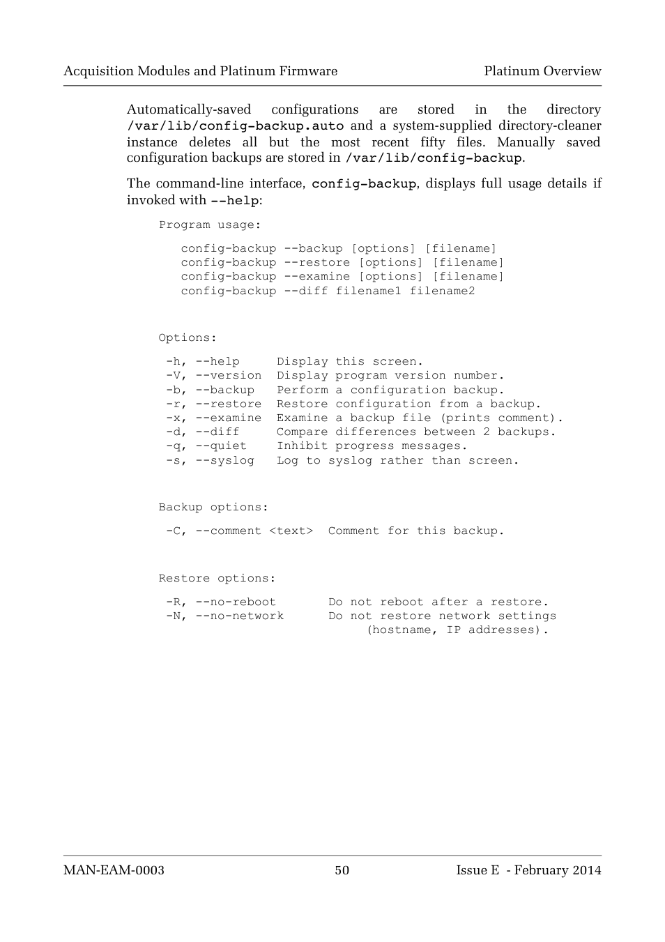 Guralp Systems CMG-DCM build <10,000 User Manual | Page 50 / 288