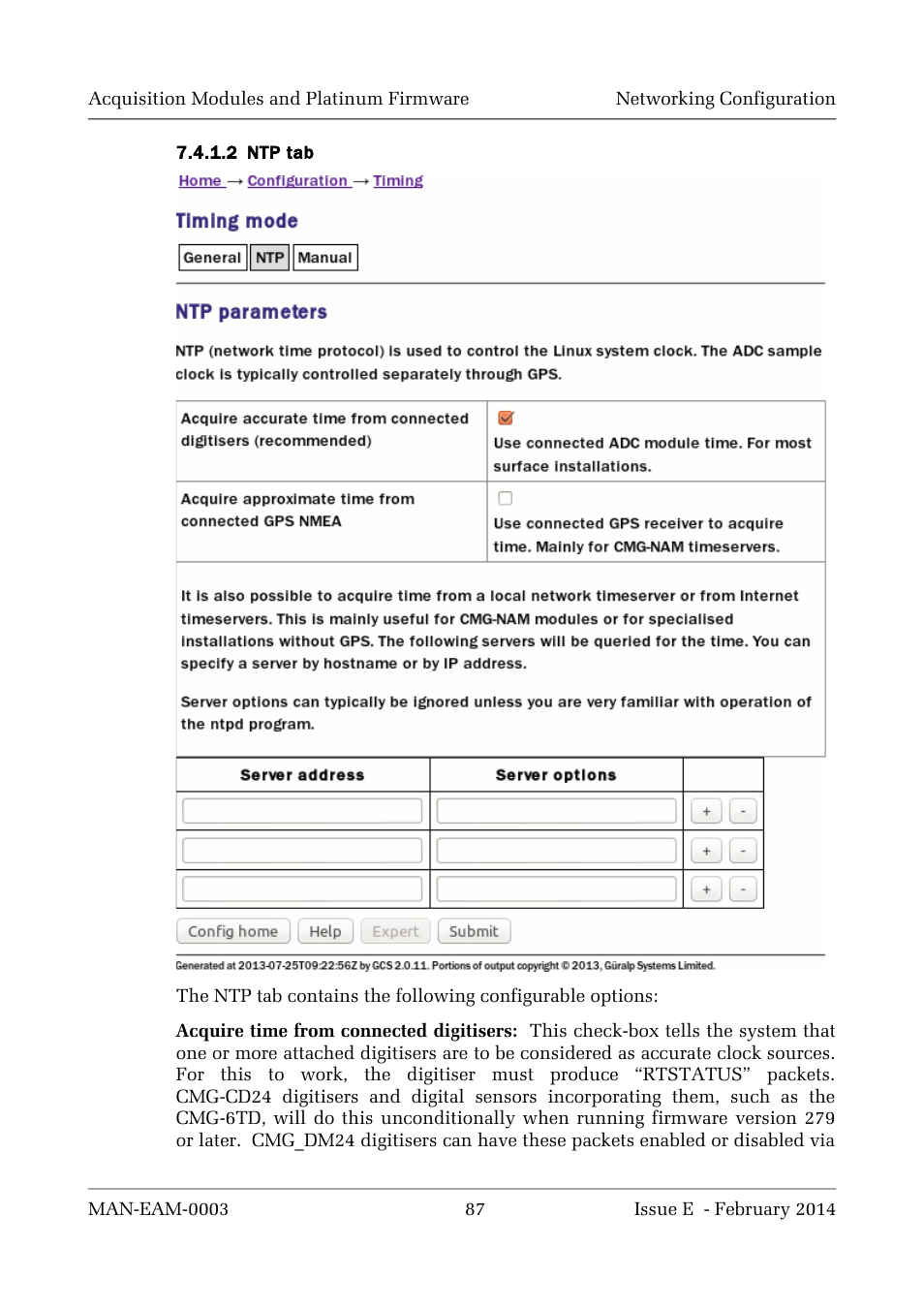 Guralp Systems CMG-DCM build <10,000 User Manual | Page 87 / 288
