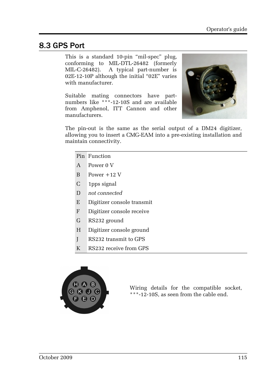 3 gps port | Guralp Systems CMG-DM24 User Manual | Page 115 / 122