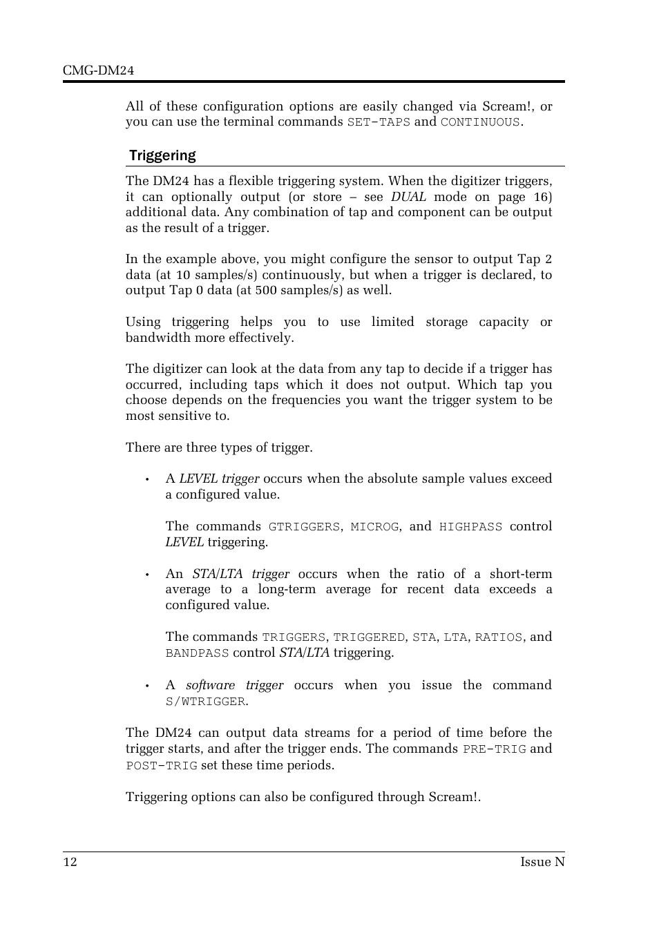 Guralp Systems CMG-DM24 User Manual | Page 12 / 122