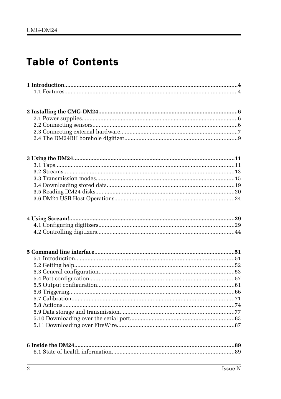 Guralp Systems CMG-DM24 User Manual | Page 2 / 122