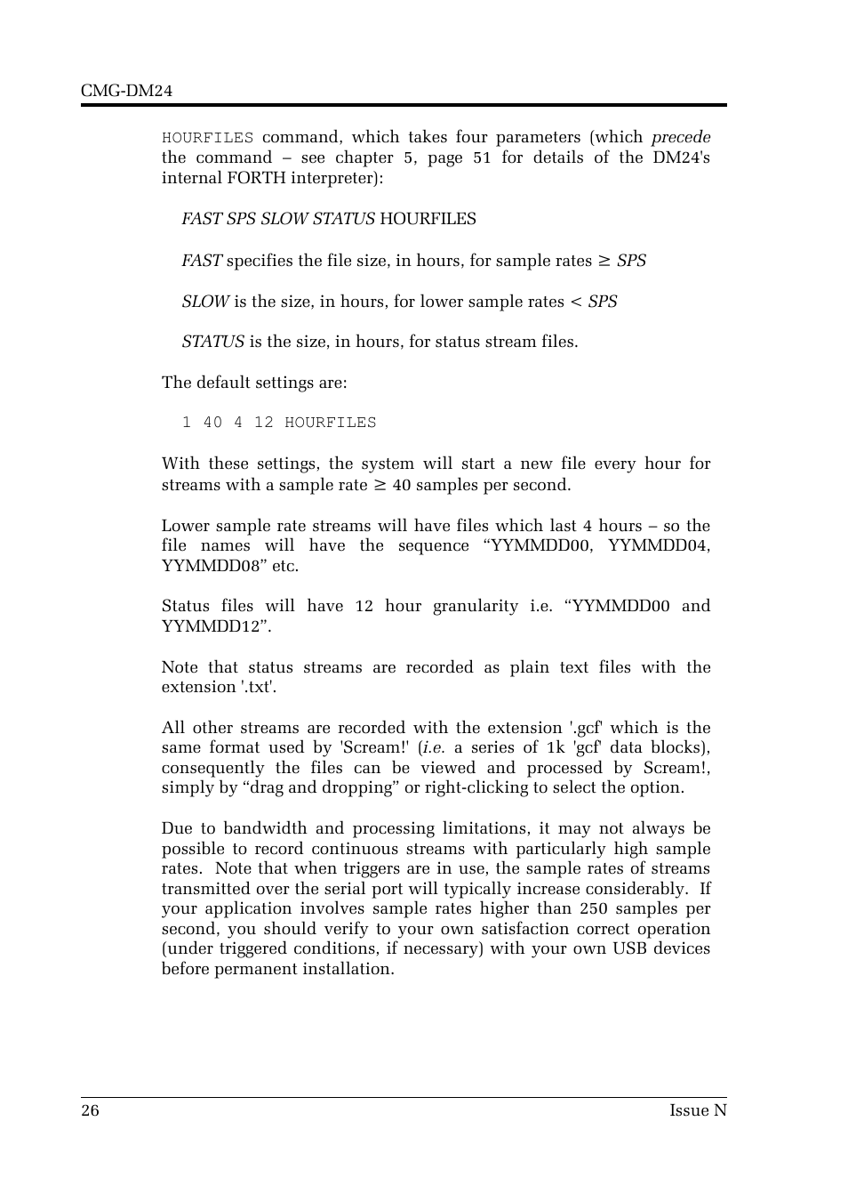 Guralp Systems CMG-DM24 User Manual | Page 26 / 122