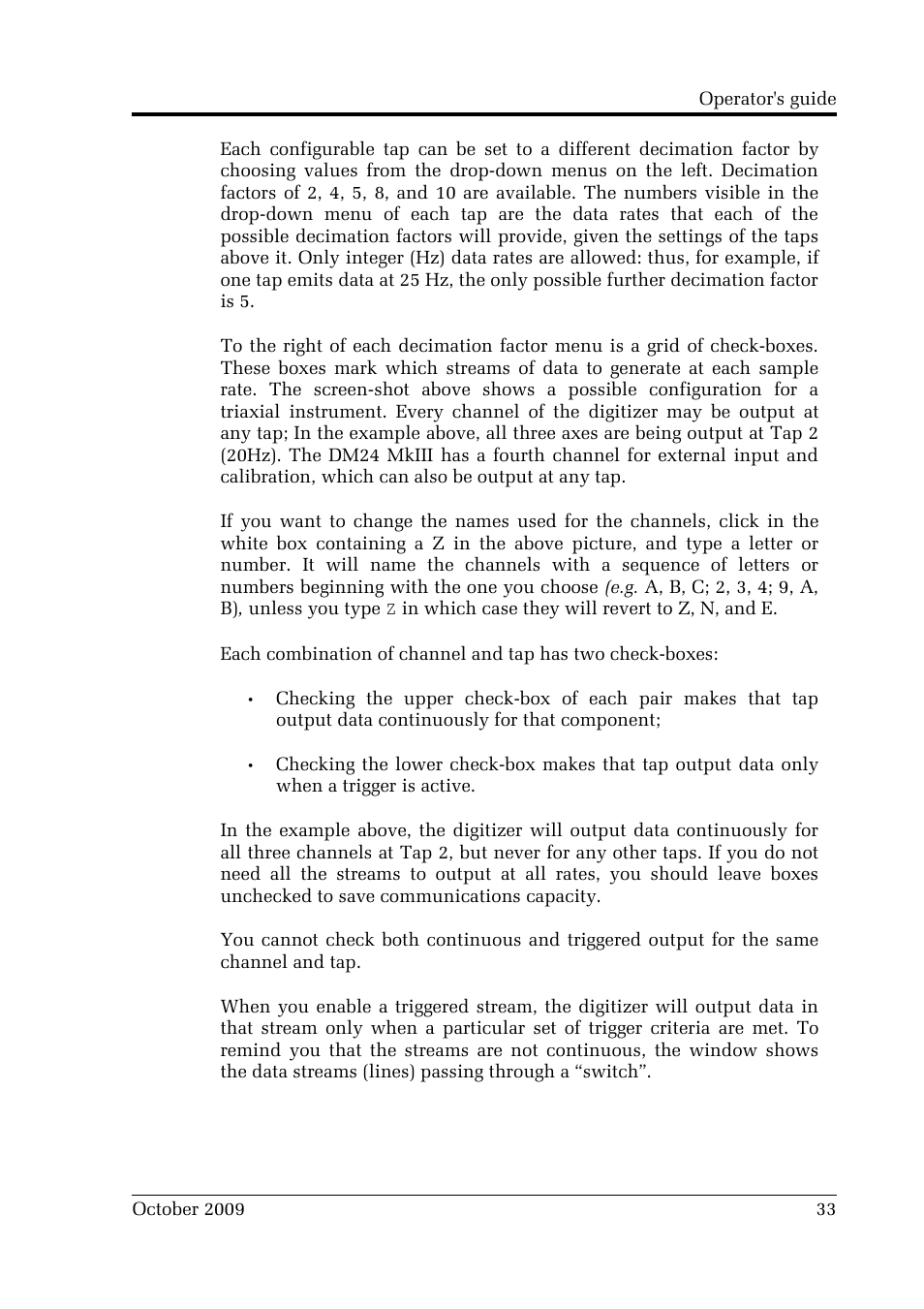 Guralp Systems CMG-DM24 User Manual | Page 33 / 122