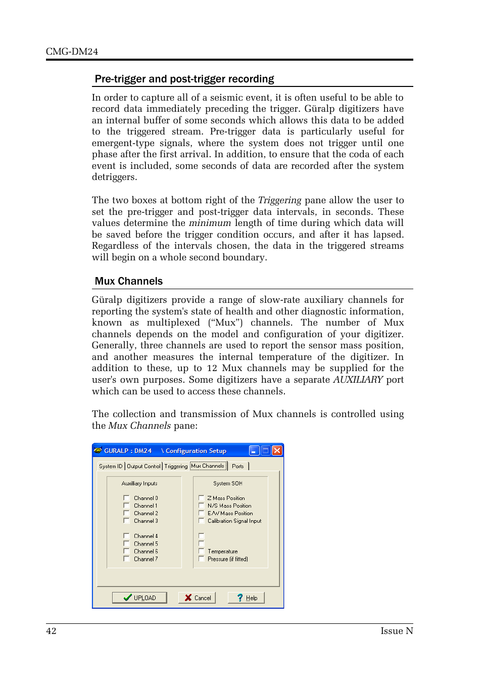 Guralp Systems CMG-DM24 User Manual | Page 42 / 122