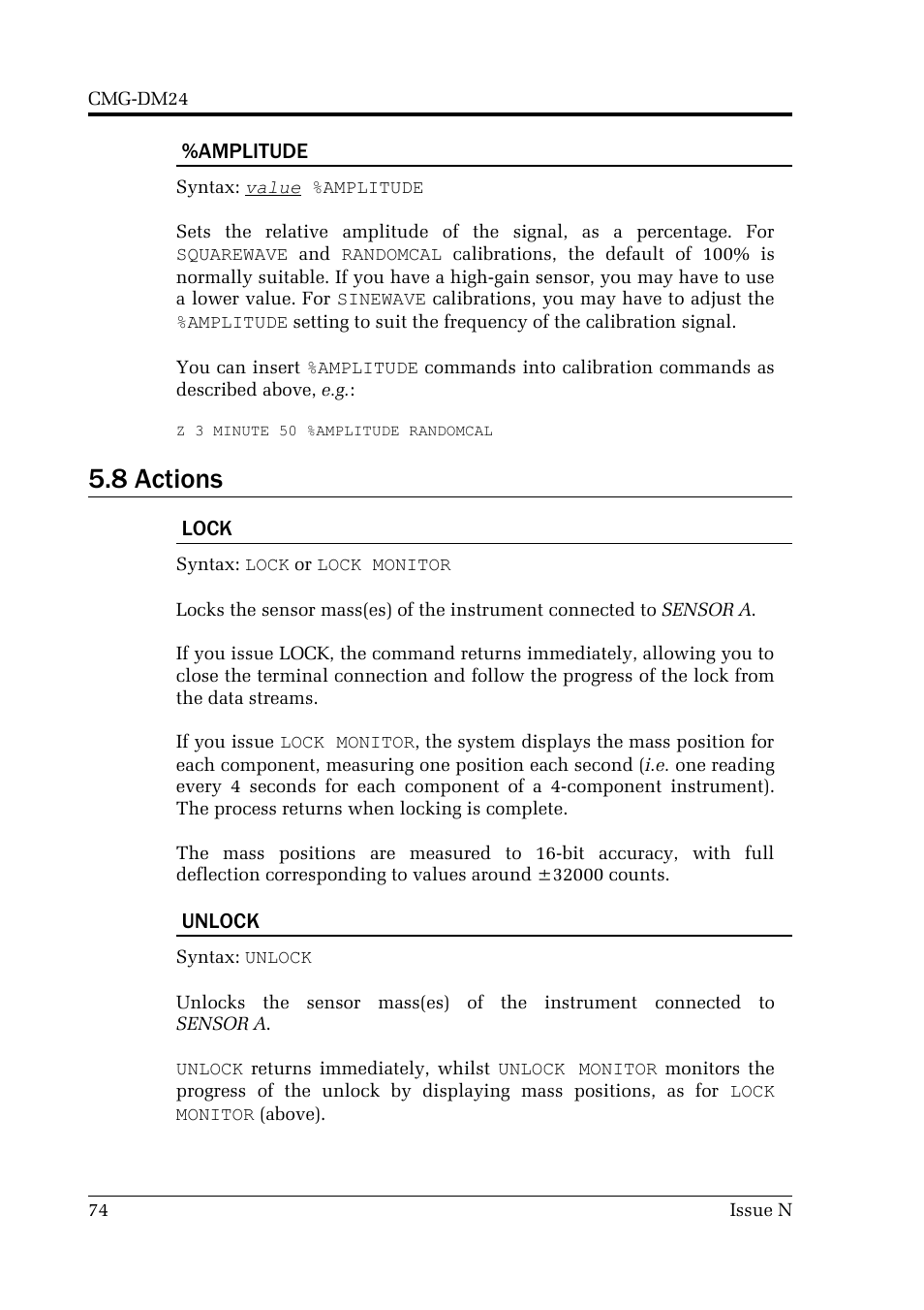 8 actions | Guralp Systems CMG-DM24 User Manual | Page 74 / 122