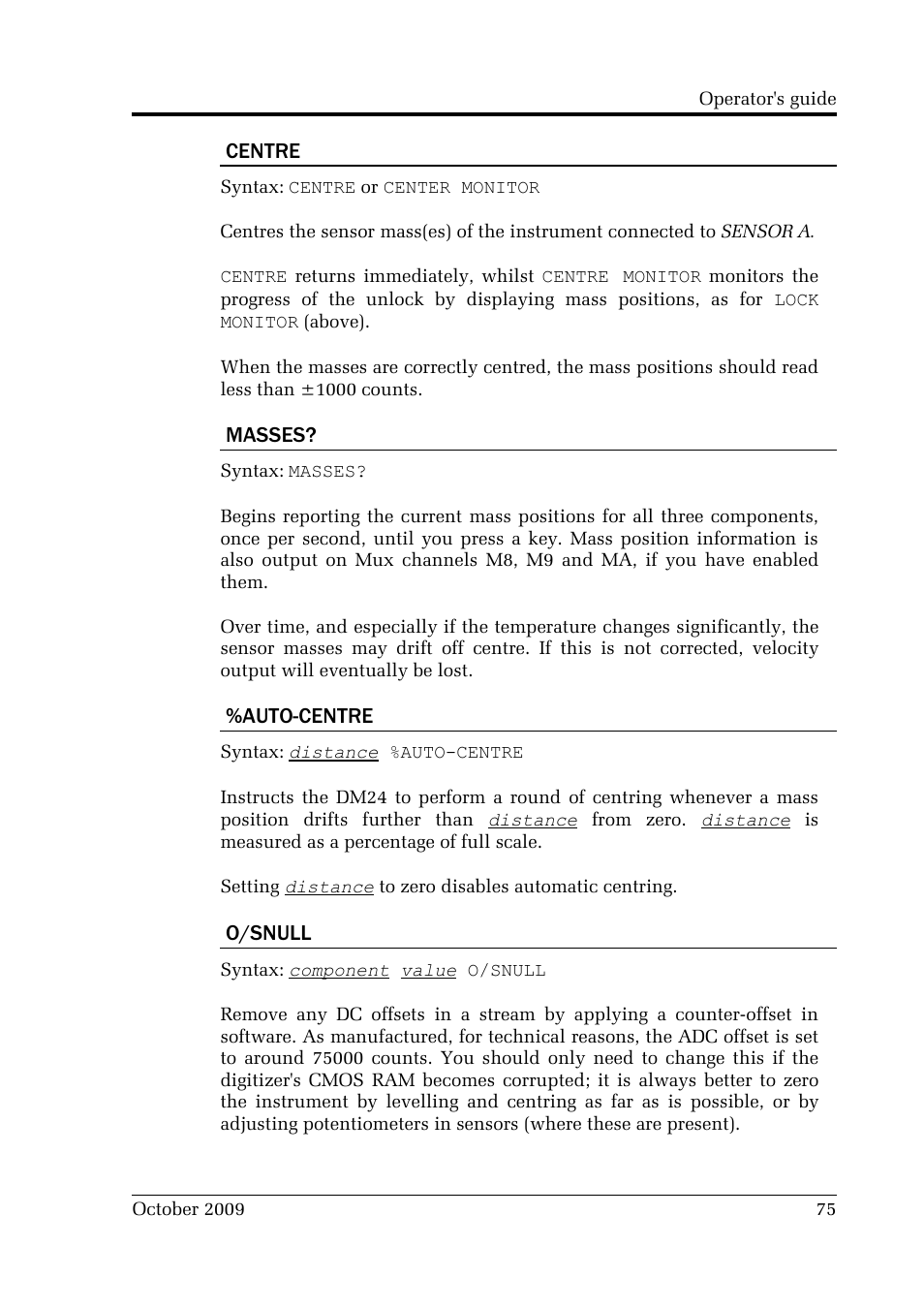 Guralp Systems CMG-DM24 User Manual | Page 75 / 122