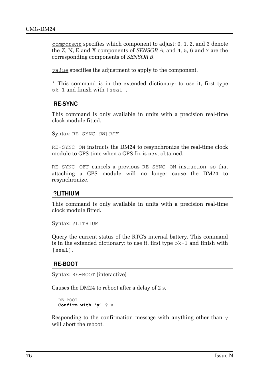 Guralp Systems CMG-DM24 User Manual | Page 76 / 122