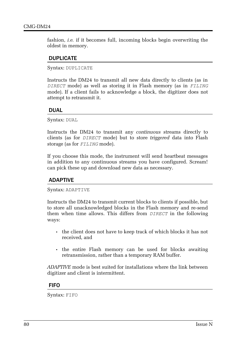 Guralp Systems CMG-DM24 User Manual | Page 80 / 122