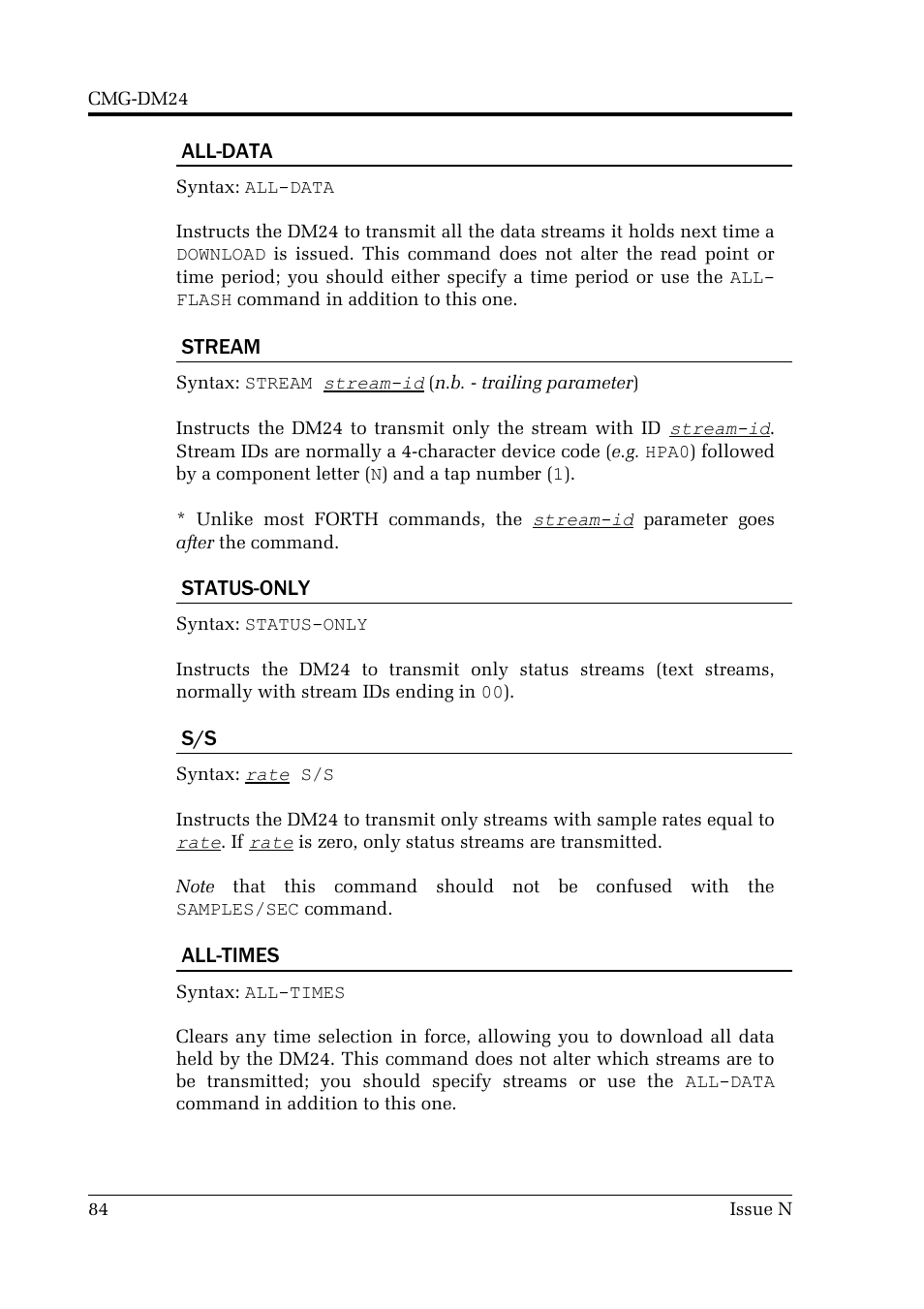 Guralp Systems CMG-DM24 User Manual | Page 84 / 122