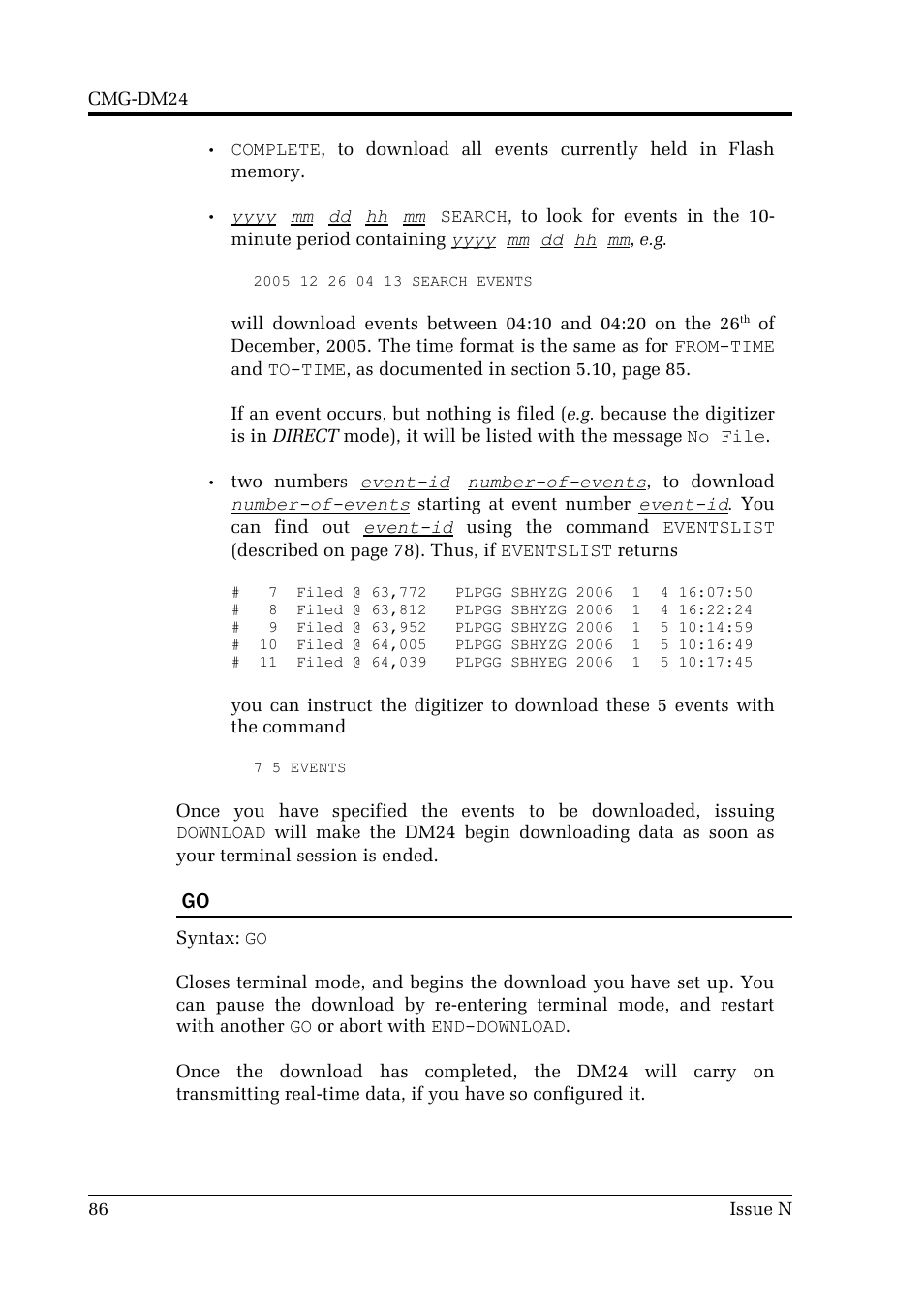 Guralp Systems CMG-DM24 User Manual | Page 86 / 122