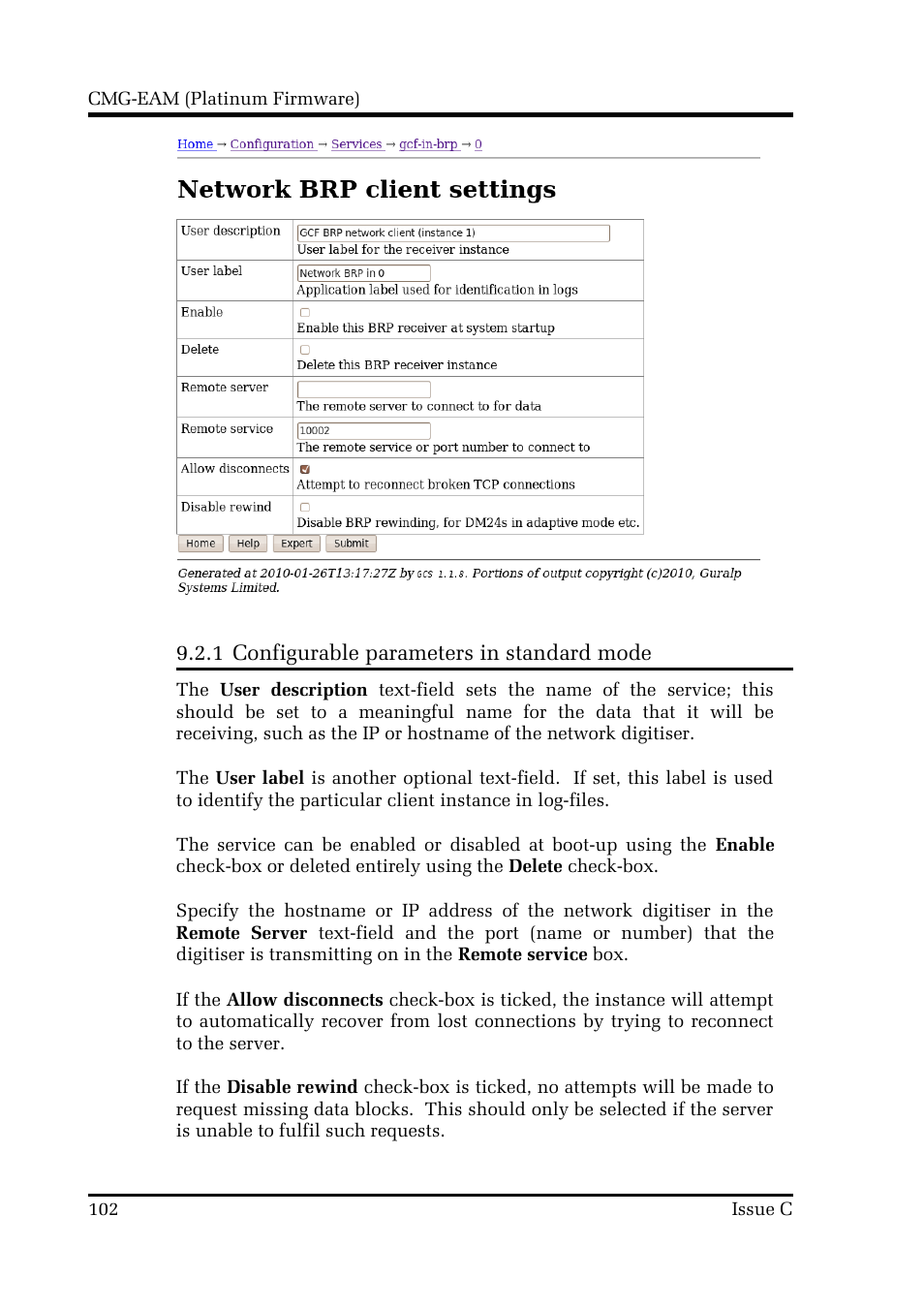 Guralp Systems CMG-DCM build <10,000 User Manual | Page 102 / 214