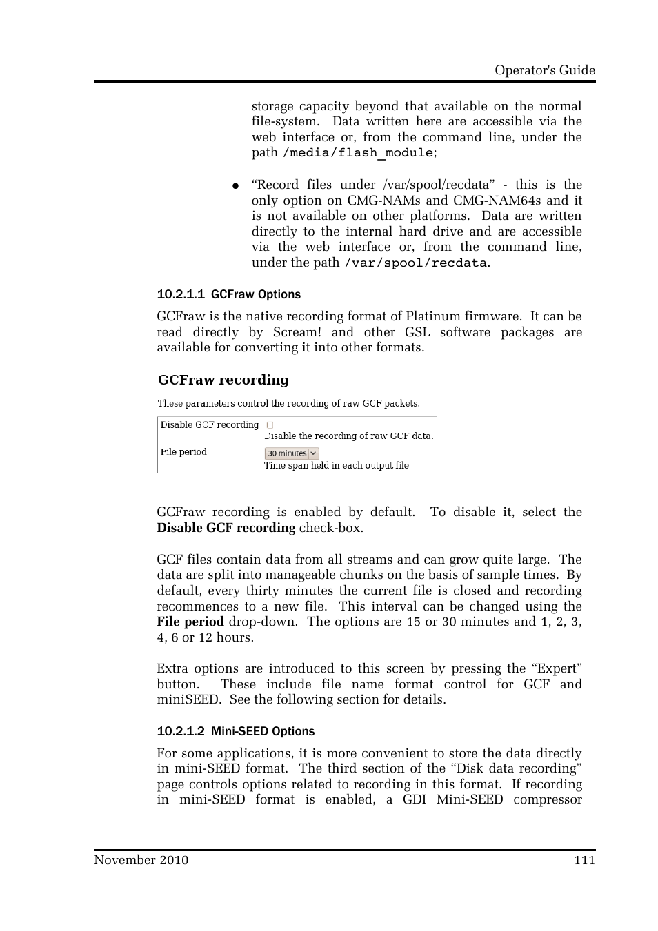 Guralp Systems CMG-DCM build <10,000 User Manual | Page 111 / 214