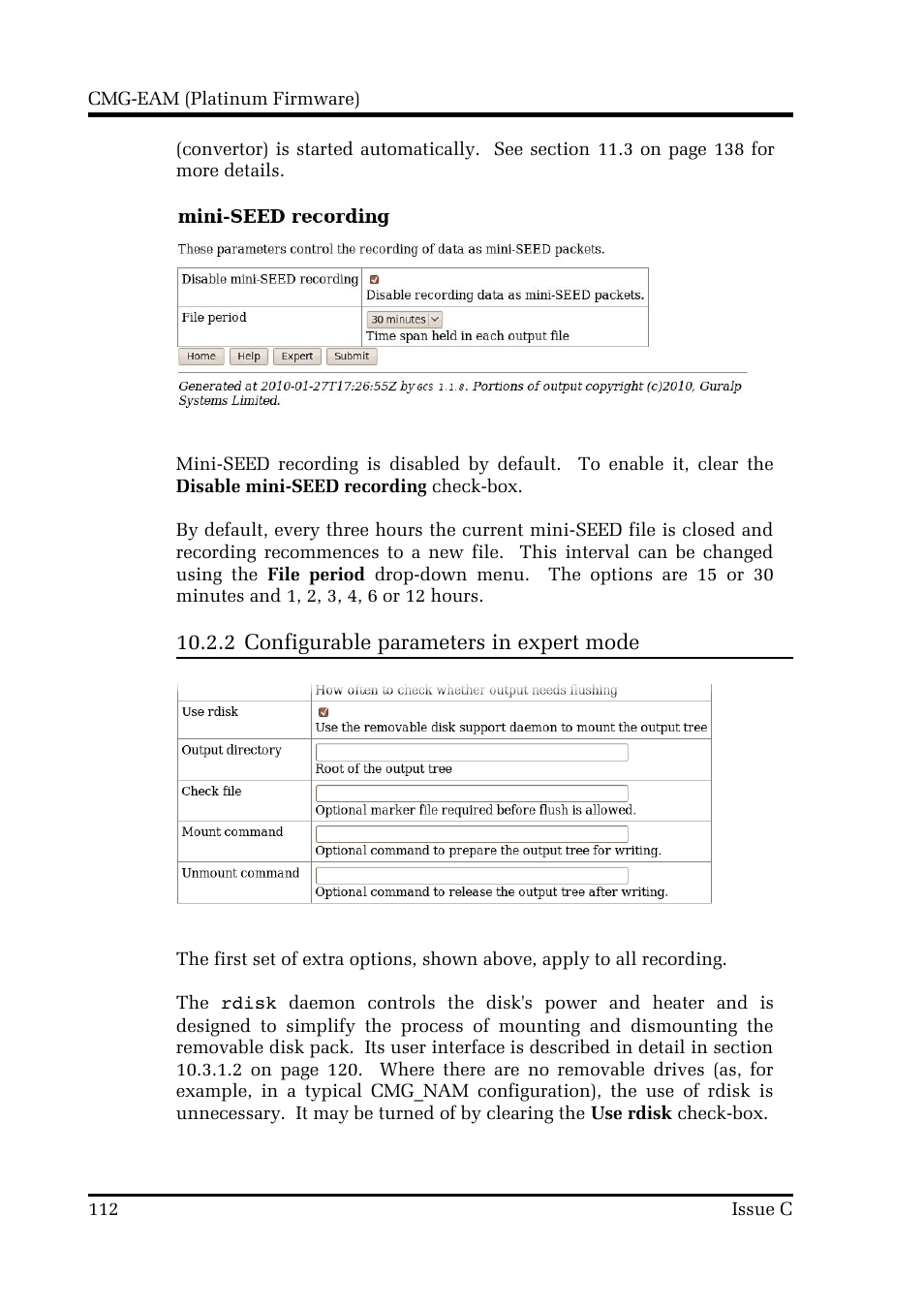 Guralp Systems CMG-DCM build <10,000 User Manual | Page 112 / 214