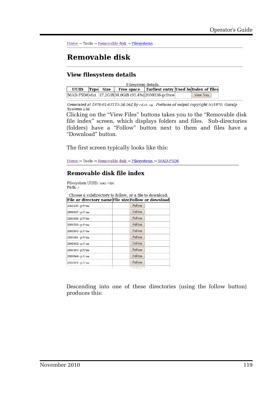 Guralp Systems CMG-DCM build <10,000 User Manual | Page 119 / 214