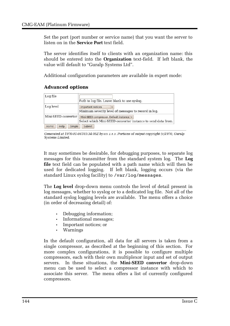 Guralp Systems CMG-DCM build <10,000 User Manual | Page 144 / 214