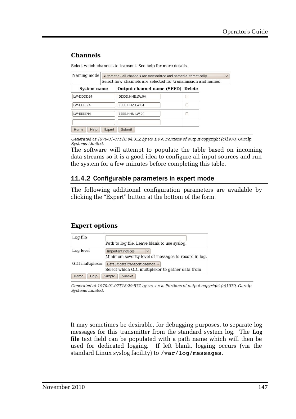Guralp Systems CMG-DCM build <10,000 User Manual | Page 147 / 214