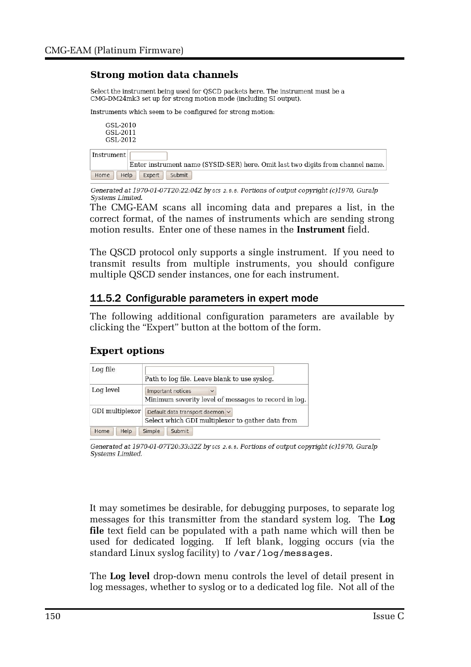 Guralp Systems CMG-DCM build <10,000 User Manual | Page 150 / 214