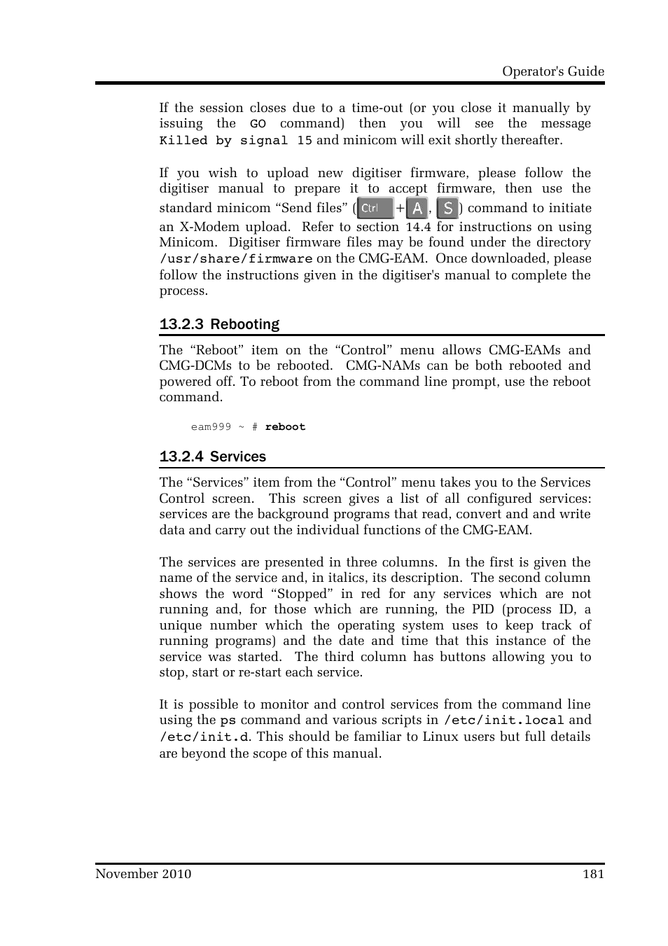 Guralp Systems CMG-DCM build <10,000 User Manual | Page 181 / 214
