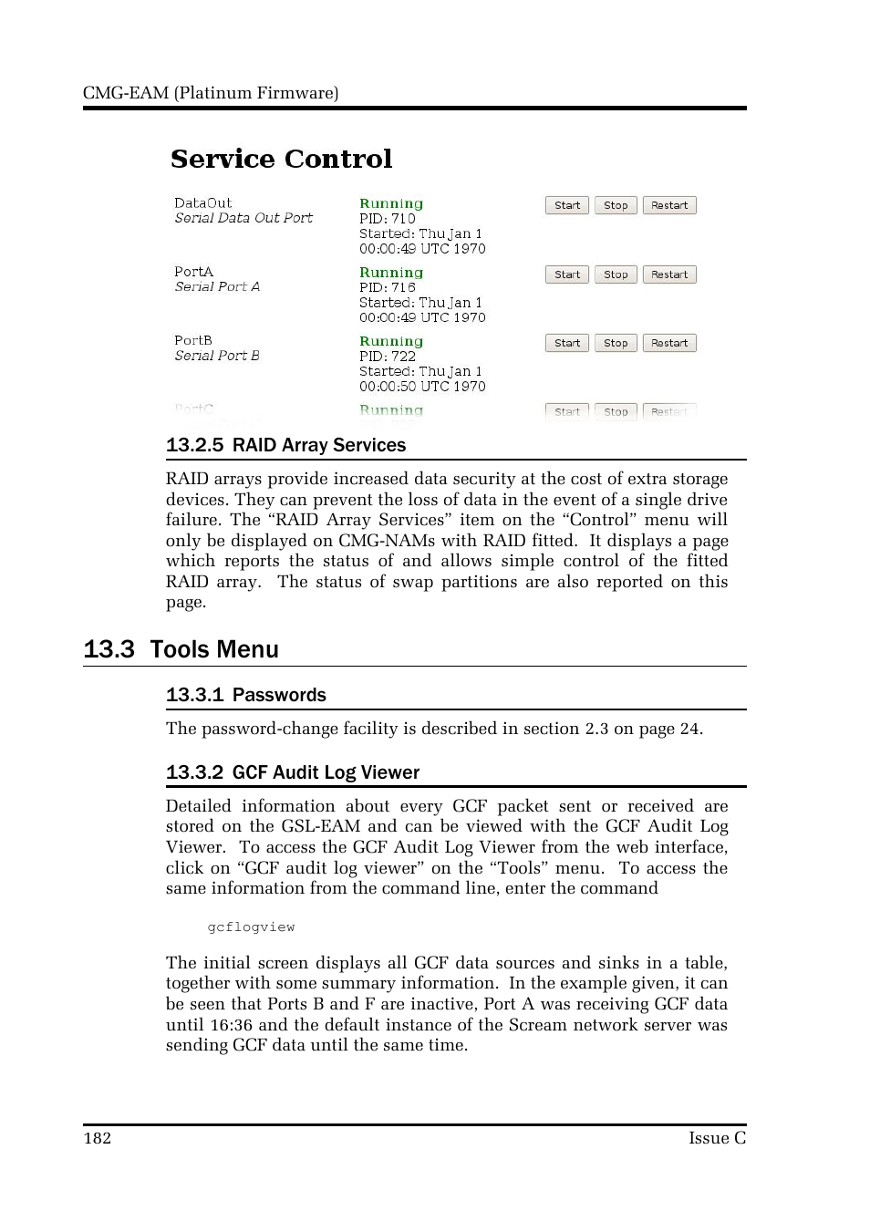 3 tools menu | Guralp Systems CMG-DCM build <10,000 User Manual | Page 182 / 214