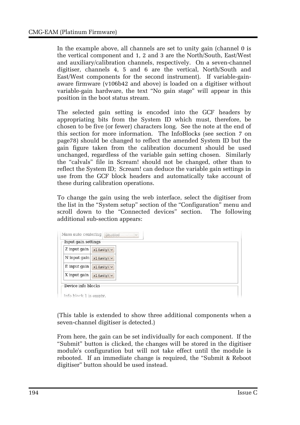 Guralp Systems CMG-DCM build <10,000 User Manual | Page 194 / 214