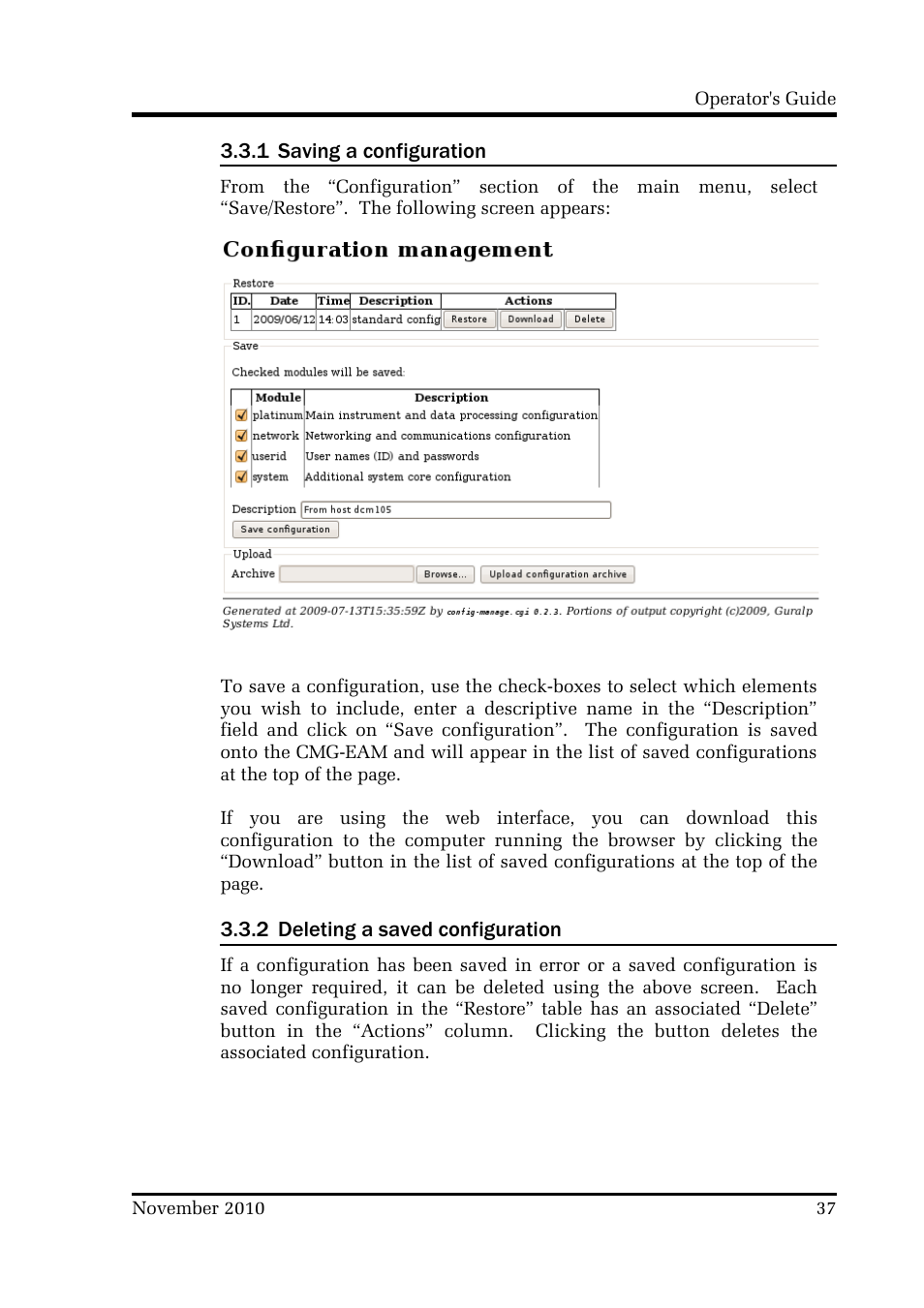 Guralp Systems CMG-DCM build <10,000 User Manual | Page 37 / 214