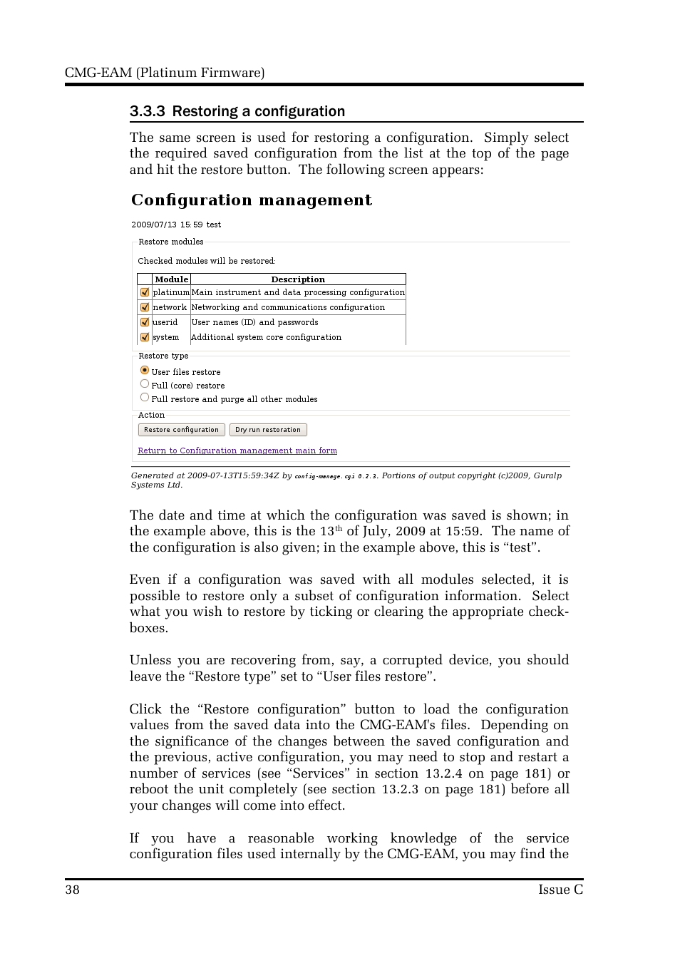 Guralp Systems CMG-DCM build <10,000 User Manual | Page 38 / 214