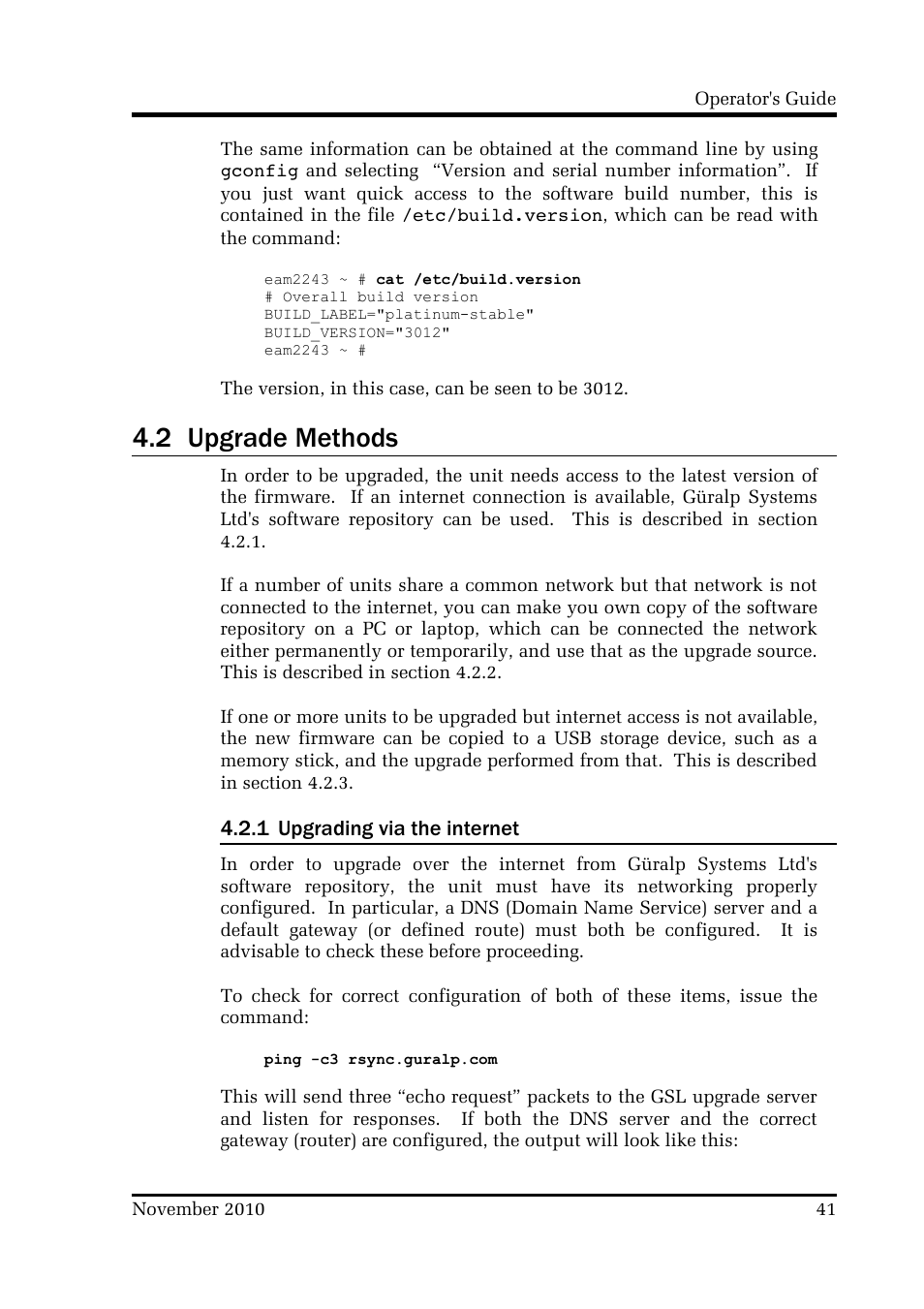 2 upgrade methods | Guralp Systems CMG-DCM build <10,000 User Manual | Page 41 / 214